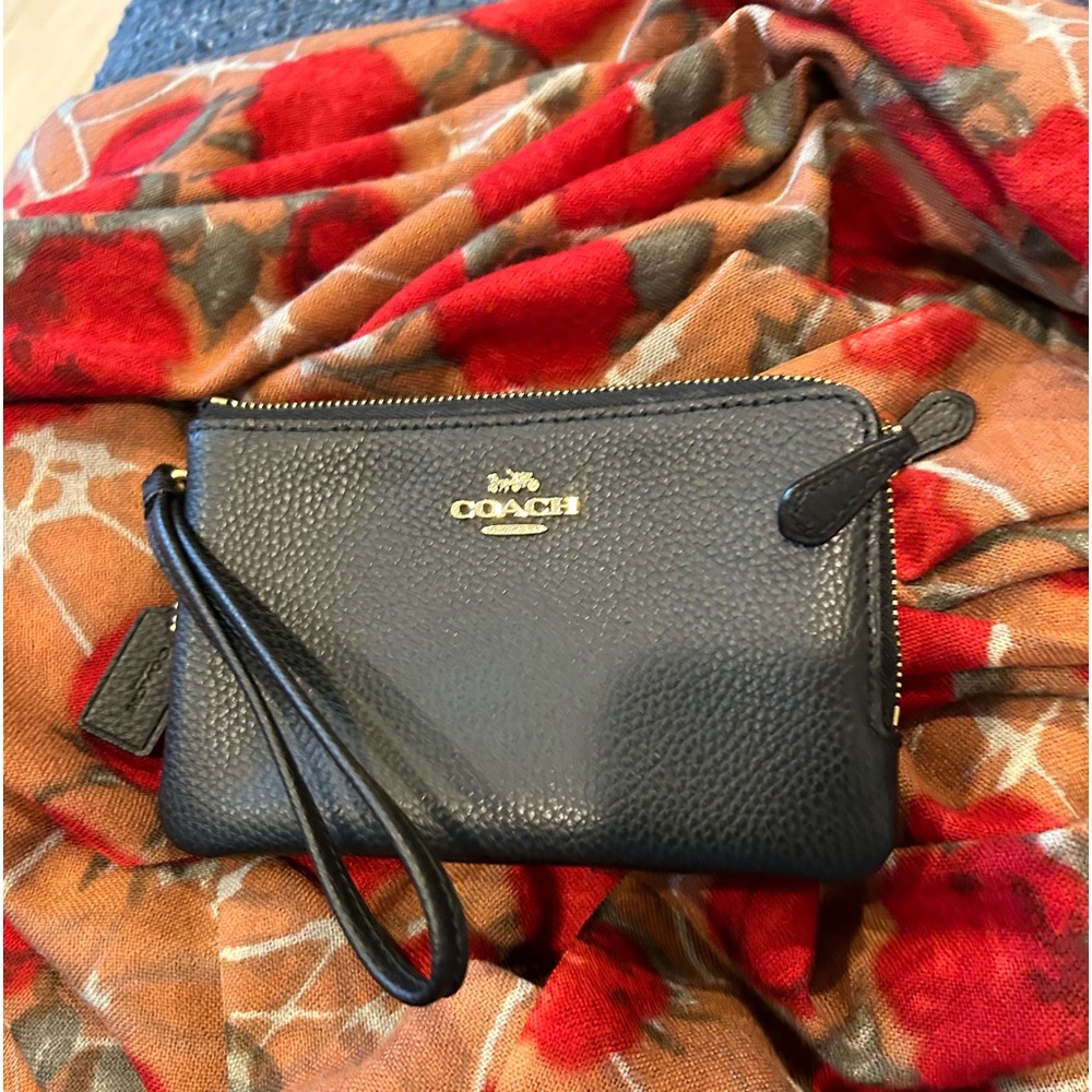 Coach mini wristlet bag